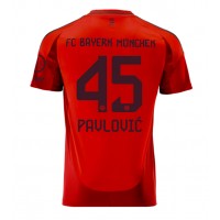 Camiseta Bayern Munich Aleksandar Pavlovic #45 Primera Equipación 2024-25 manga corta